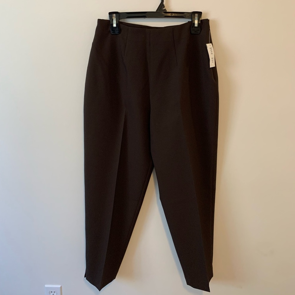 💜 2 for $30 / Chocolate Brown Pleated Dress Pant